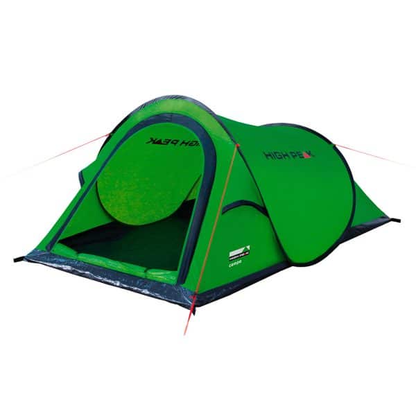 High Peak Campo Pop Up telt (1500 mm vandsøjle) Campo grøn